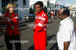 21.08.2005 Istanbul, Turkey, Balbir Singh (Pysio of Michael Schumacher) at his last race - August, Formula 1 World Championship, Rd 14, Turkish Grand Prix, Istanbul Park, Turkey