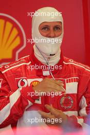 17.06.2005 Indianapolis, USA,  Michael Schumacher, GER, Ferrari - June, Formula 1 World Championship, Rd 9, American Grand Prix, Indianapolis, USA, Practice