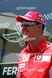 16.06.2005 Indianapolis, USA,  Michael Schumacher, GER, Ferrari - June, Formula 1 World Championship, Rd 9, American Grand Prix, Indianapolis, USA