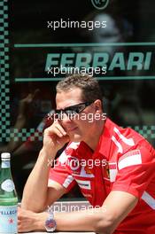 16.06.2005 Indianapolis, USA,  Michael Schumacher, GER, Ferrari - June, Formula 1 World Championship, Rd 9, American Grand Prix, Indianapolis, USA