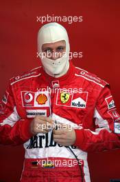 03.02.2005 Valencia, Spain, Michael Schumacher, GER, Scuderia Ferrari Marlboro, Pitlane, Box, Garage - Formula 1 Testing, Thursday, February, Formula 1, Circuito Ricardo Tormo (ESP)