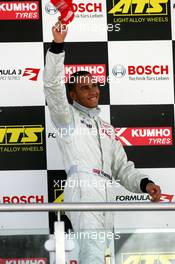 17.09.2005 Klettwitz, Germany,  Podium, Lewis Hamilton (GBR), ASM Formule 3, Dallara F305 Mercedes (1st) - F3 Euro Series 2005 at Lausitzring