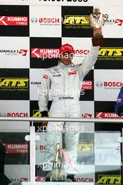 17.09.2005 Klettwitz, Germany,  Podium, Lewis Hamilton (GBR), ASM Formule 3, Dallara F305 Mercedes (1st) - F3 Euro Series 2005 at Lausitzring