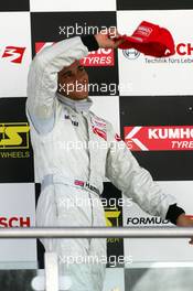 17.09.2005 Klettwitz, Germany,  Podium, Lewis Hamilton (GBR), ASM Formule 3, Dallara F305 Mercedes (1st) - F3 Euro Series 2005 at Lausitzring