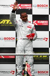 22.10.2005 Hockenheim, Germany,  Podium, Lewis Hamilton (GBR), ASM Formule 3, Dallara F305 Mercedes (1st) - F3 Euro Series 2005 at Hockenheimring