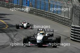 20.05.2005 Monte Carlo, Monaco,  Lewis Hamilton (GBR), ASM Formule 3, Dallara F305 Mercedes, leading in front of Adrian Sutil (GER), ASM Formule 3, Dallara F305 Mercedes - F3 Euro Series 2005 at Monte Carlo, Monaco