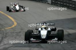 21.05.2005 Monte Carlo, Monaco,  Lewis Hamilton (GBR), ASM Formule 3, Dallara F305 Mercedes, leading the race in front of Adrian Sutil (GER), ASM Formule 3, Dallara F305 Mercedes - F3 Euro Series 2005 at Monte Carlo, Monaco