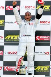 17.07.2005 Nürnberg, Germany,  Podium, Lewis Hamilton (GBR), ASM Formule 3, Dallara F305 Mercedes (1st) - F3 Euro Series 2005 at Norisring