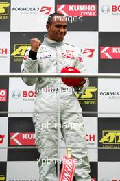 15.05.2005 Francorchamps, Belgium,  Podium, race winner Lewis Hamilton (GBR), ASM Formule 3, Dallara F305 Mercedes - F3 Euro Series 2005 at Spa Francorchamps, Belgium