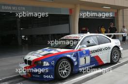 16.12.2005 Sakhir, Bahrain, Formula BMW World Final 2005, 13th to 16th December, Bahrain International Circuit, BMW Race Cars / Training - Nigel Mansell, GBR (ex. F1 champion)  is driving the BMW M3 GTR - For further information please register at www.press.bmw.de - This image is free for editorial use only. Please use for Copyright/Credit: c BMW AG