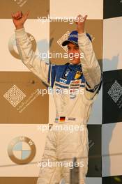 16.12.2005 Sakhir, Bahrain, Formula BMW World Final 2005, 13th to 16th December, Bahrain International Circuit, Podium, Marco Holzer, GER, AM-Holzer Rennsport GmbH - For further information please register at www.press.bmw.de - This image is free for editorial use only. Please use for Copyright/Credit: c BMW AG