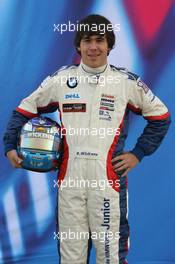 13.12.2005 Sakhir, Bahrain, Formula BMW World Final 2005, 13th to 16th December, Bahrain International Circuit, Portrait - Robert Wickens, CAN, Team Autotecnica - For further information please register at www.press.bmw.de - This image is free for editorial use only. Please use for Copyright/Credit: c BMW AG