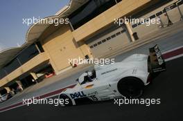 14.12.2005 Sakhir, Bahrain, Formula BMW World Final 2005, 13th to 16th December, Bahrain International Circuit, BMW Race Cars / Training - Jörg Müller, GER, BMW Motorsport - WTCC driver is driving the BMW V12 LMR (Le Mans winning car) - For further information please register at www.press.bmw.de - This image is free for editorial use only. Please use for Copyright/Credit: c BMW AG