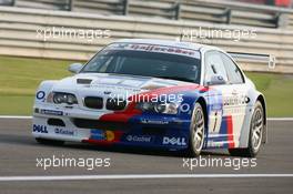 14.12.2005 Sakhir, Bahrain, Formula BMW World Final 2005, 13th to 16th December, Bahrain International Circuit, BMW Race Cars / Training - Dirk Müller, GER, BMW Motorsport - WTCC driver is driving the BMW M3 GTR (24hour winning car) - For further information please register at www.press.bmw.de - This image is free for editorial use only. Please use for Copyright/Credit: c BMW AG