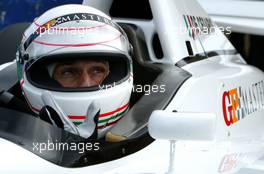 26.10.2005 Silverstone, England,  Andrea de Cesaris, ITA - October, GP Masters testing, Silverstone, Great Britain
