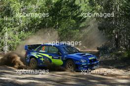 11-13.11.2005 Australia, 15, CHRIS ATKINSON (AUS), GLENN MACNEALL (AUS), SUBARU WORLD RALLY TEAM, Subaru Impreza - WORLD RALLY CHAMPIONSHIP, Rd.16, Rally Australia - WWW.XPB.CC, EMAIL: INFO@XPB.CC - COPY OF PUBLICATION REQUIRED FOR PRINTED PICTURES. EVERY USED PICTURE IS FEE-LIABLE. c COPYRIGHT: PHOTO4 / XPB.CC - LEGAL NOTICE: PRINT (NEWSPAPERS, MAGAZINES) USAGE OF THE IMAGE IS JUST FOR GERMANY! PRINT-BILDNUTZUNG NUR IN DEUTSCHLAND!