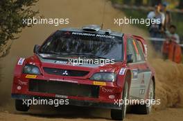 11-13.11.2005 Australia, 10, GIGI GALLI (ITA), GUIDO D'AMORE (ITA), MITSUBISHI MOTORS MOTOR SPORTS, Mitsubishi Lancer WR05 - WORLD RALLY CHAMPIONSHIP, Rd.16, Rally Australia - WWW.XPB.CC, EMAIL: INFO@XPB.CC - COPY OF PUBLICATION REQUIRED FOR PRINTED PICTURES. EVERY USED PICTURE IS FEE-LIABLE. c COPYRIGHT: PHOTO4 / XPB.CC - LEGAL NOTICE: PRINT (NEWSPAPERS, MAGAZINES) USAGE OF THE IMAGE IS JUST FOR GERMANY! PRINT-BILDNUTZUNG NUR IN DEUTSCHLAND!