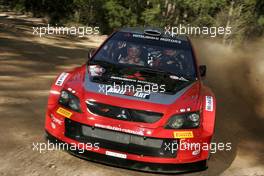 11-13.11.2005 Australia, 10, GIGI GALLI (ITA), GUIDO D'AMORE (ITA), MITSUBISHI MOTORS MOTOR SPORTS, Mitsubishi Lancer WR05 - WORLD RALLY CHAMPIONSHIP, Rd.16, Rally Australia - WWW.XPB.CC, EMAIL: INFO@XPB.CC - COPY OF PUBLICATION REQUIRED FOR PRINTED PICTURES. EVERY USED PICTURE IS FEE-LIABLE. c COPYRIGHT: PHOTO4 / XPB.CC - LEGAL NOTICE: PRINT (NEWSPAPERS, MAGAZINES) USAGE OF THE IMAGE IS JUST FOR GERMANY! PRINT-BILDNUTZUNG NUR IN DEUTSCHLAND!