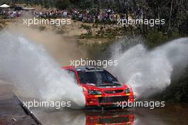 11-13.11.2005 Australia, 10, GIGI GALLI (ITA), GUIDO D'AMORE (ITA), MITSUBISHI MOTORS MOTOR SPORTS, Mitsubishi Lancer WR05 - WORLD RALLY CHAMPIONSHIP, Rd.16, Rally Australia - WWW.XPB.CC, EMAIL: INFO@XPB.CC - COPY OF PUBLICATION REQUIRED FOR PRINTED PICTURES. EVERY USED PICTURE IS FEE-LIABLE. c COPYRIGHT: PHOTO4 / XPB.CC - LEGAL NOTICE: PRINT (NEWSPAPERS, MAGAZINES) USAGE OF THE IMAGE IS JUST FOR GERMANY! PRINT-BILDNUTZUNG NUR IN DEUTSCHLAND!