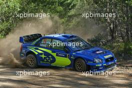 11-13.11.2005 Australia, 05, SUBARU WORLD RALLY TEAM, SOLBERG Petter (NOR), MILLS Philip (GBR), Subaru Impreza WRC 2004 - WORLD RALLY CHAMPIONSHIP, Rd.16, Rally Australia - WWW.XPB.CC, EMAIL: INFO@XPB.CC - COPY OF PUBLICATION REQUIRED FOR PRINTED PICTURES. EVERY USED PICTURE IS FEE-LIABLE. c COPYRIGHT: PHOTO4 / XPB.CC - LEGAL NOTICE: PRINT (NEWSPAPERS, MAGAZINES) USAGE OF THE IMAGE IS JUST FOR GERMANY! PRINT-BILDNUTZUNG NUR IN DEUTSCHLAND!