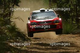 11-13.11.2005 Australia, 10, GIGI GALLI (ITA), GUIDO D'AMORE (ITA), MITSUBISHI MOTORS MOTOR SPORTS, Mitsubishi Lancer WR05 - WORLD RALLY CHAMPIONSHIP, Rd.16, Rally Australia - WWW.XPB.CC, EMAIL: INFO@XPB.CC - COPY OF PUBLICATION REQUIRED FOR PRINTED PICTURES. EVERY USED PICTURE IS FEE-LIABLE. c COPYRIGHT: PHOTO4 / XPB.CC - LEGAL NOTICE: PRINT (NEWSPAPERS, MAGAZINES) USAGE OF THE IMAGE IS JUST FOR GERMANY! PRINT-BILDNUTZUNG NUR IN DEUTSCHLAND!