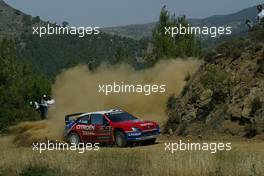 13-15.5.2005 Cyprus,  01, CITROEN - TOTAL, LOEB Sébastien (FRA), ELENA Daniel (MCO), Citroen Xsara WRC - May, World Rally Championship, RD.6