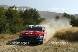 13-15.5.2005 Cyprus,  02, CITROEN - TOTAL, DUVAL François (BEL), PREVOT Stéphane (BEL), Citroen Xsara WRC  - May, World Rally Championship, RD.6