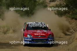 13.-15.5.2005 Cyprus,  01, CITROEN - TOTAL, LOEB Sébastien (FRA), ELENA Daniel (MCO), Citroen Xsara WRC - May, World Rally Championship, RD.6