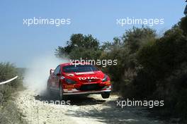 13-15.5.2005 Cyprus,  08, MARLBORO PEUGEOT TOTAL, MARTIN Markko (EE), PARK Michael (GBR), Peugeot 307 WRC - May, World Rally Championship, RD.6