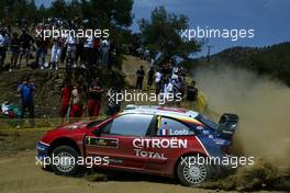 13-15.5.2005 Cyprus,  01, CITROEN - TOTAL, LOEB Sébastien (FRA), ELENA Daniel (MCO), Citroen Xsara WRC - May, World Rally Championship, RD.6