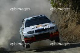 13.-15.5.2005 Cyprus,  12, JANNE TUOHINO (FIN), MIKKO MARKKULA (FIN), SKODA MOTORSPORT, Skoda Fabia WRC - May, World Rally Championship, RD.6
