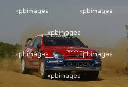 13-15.5.2005 Cyprus,  02, CITROEN - TOTAL, DUVAL François (BEL), PREVOT Stéphane (BEL), Citroen Xsara WRC  - May, World Rally Championship, RD.6