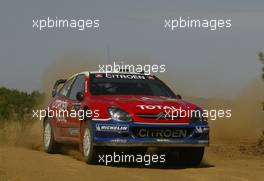 13.-15.5.2005 Cyprus,  02, CITROEN - TOTAL, DUVAL François (BEL), PREVOT Stéphane (BEL), Citroen Xsara WRC  - May, World Rally Championship, RD.6