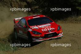 13-15.5.2005 Cyprus,  08, MARLBORO PEUGEOT TOTAL, MARTIN Markko (EE), PARK Michael (GBR), Peugeot 307 WRC - May, World Rally Championship, RD.6
