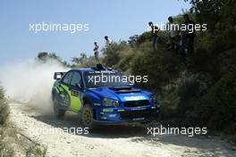 13-15.5.2005 Cyprus,  05, SUBARU WORLD RALLY TEAM, SOLBERG Petter (NOR), MILLS Philip (GBR), Subaru Impreza WRC 2004 - May, World Rally Championship, RD.6