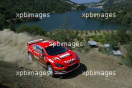 13.-15.5.2005 Cyprus,  08, MARLBORO PEUGEOT TOTAL, MARTIN Markko (EE), PARK Michael (GBR), Peugeot 307 WRC - May, World Rally Championship, RD.6