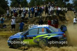 13.-15.5.2005 Cyprus,  15, CHRIS ATKINSON (AUS), GLENN MACNEALL (AUS), SUBARU WORLD RALLY TEAM, Subaru Impreza - May, World Rally Championship, RD.6