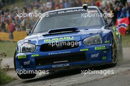 26-28.8.2005 Germany,  05, SUBARU WORLD RALLY TEAM, SOLBERG Petter (NOR), MILLS Philip (GBR), Subaru Impreza WRC 2004 - World Rally Championship, August, Rd.11