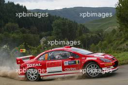 26-28.8.2005 Germany,  08, MARLBORO PEUGEOT TOTAL, MARTIN Markko (EE), PARK Michael (GBR), Peugeot 307 WRC - World Rally Championship, August, Rd.11