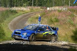 5-8.8.2005 Finland, 05, SUBARU WORLD RALLY TEAM, SOLBERG Petter (NOR), MILLS Philip (GBR), Subaru Impreza WRC 2004 - World Rally Championship, August, Rd.10