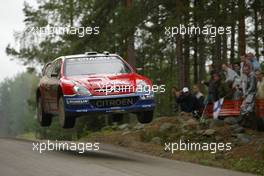 5-8.8.2005 Finland, 01, CITROEN - TOTAL, LOEB Sébastien (FRA), ELENA Daniel (MCO), Citroen Xsara WRC - World Rally Championship, August, Rd.10