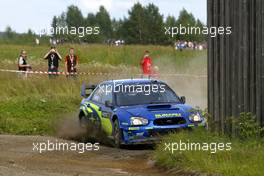 5-8.8.2005 Finland, 05, SUBARU WORLD RALLY TEAM, SOLBERG Petter (NOR), MILLS Philip (GBR), Subaru Impreza WRC 2004 - World Rally Championship, August, Rd.10