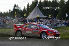 5-8.8.2005 Finland, 08, MARLBORO PEUGEOT TOTAL, MARTIN Markko (EE), PARK Michael (GBR), Peugeot 307 WRC - World Rally Championship, August, Rd.10