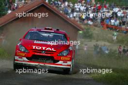 5-8.8.2005 Finland, Winner of the Rally, 07, MARLBORO PEUGEOT TOTAL, GRONHOLM Marcus (FIN), RAUTIAINEN Timo (FIN), Peugeot 307 WRC - World Rally Championship, August, Rd.10