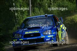 5-8.8.2005 Finland, 15, CHRIS ATKINSON (AUS), GLENN MACNEALL (AUS), SUBARU WORLD RALLY TEAM, Subaru Impreza - World Rally Championship, August, Rd.10