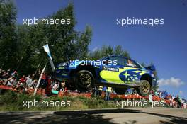 5-8.8.2005 Finland, 05, SUBARU WORLD RALLY TEAM, SOLBERG Petter (NOR), MILLS Philip (GBR), Subaru Impreza WRC 2004 - World Rally Championship, August, Rd.10