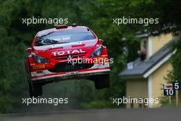 5-8.8.2005 Finland, 08, MARLBORO PEUGEOT TOTAL, MARTIN Markko (EE), PARK Michael (GBR), Peugeot 307 WRC - World Rally Championship, August, Rd.10