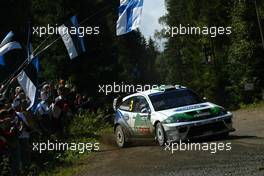 5-8.8.2005 Finland, 03, BP FORD WORLD RALLY TEAM, GARDEMEISTER Toni (FIN), HONKANEN Jakke (FIN), Ford Focus RS WRC 04 - World Rally Championship, August, Rd.10