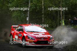 5-8.8.2005 Finland, 07, MARLBORO PEUGEOT TOTAL, GRONHOLM Marcus (FIN), RAUTIAINEN Timo (FIN), Peugeot 307 WRC - World Rally Championship, August, Rd.10