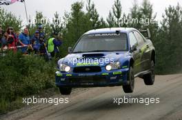 5-8.8.2005 Finland, 05, SUBARU WORLD RALLY TEAM, SOLBERG Petter (NOR), MILLS Philip (GBR), Subaru Impreza WRC 2004 - World Rally Championship, August, Rd.10